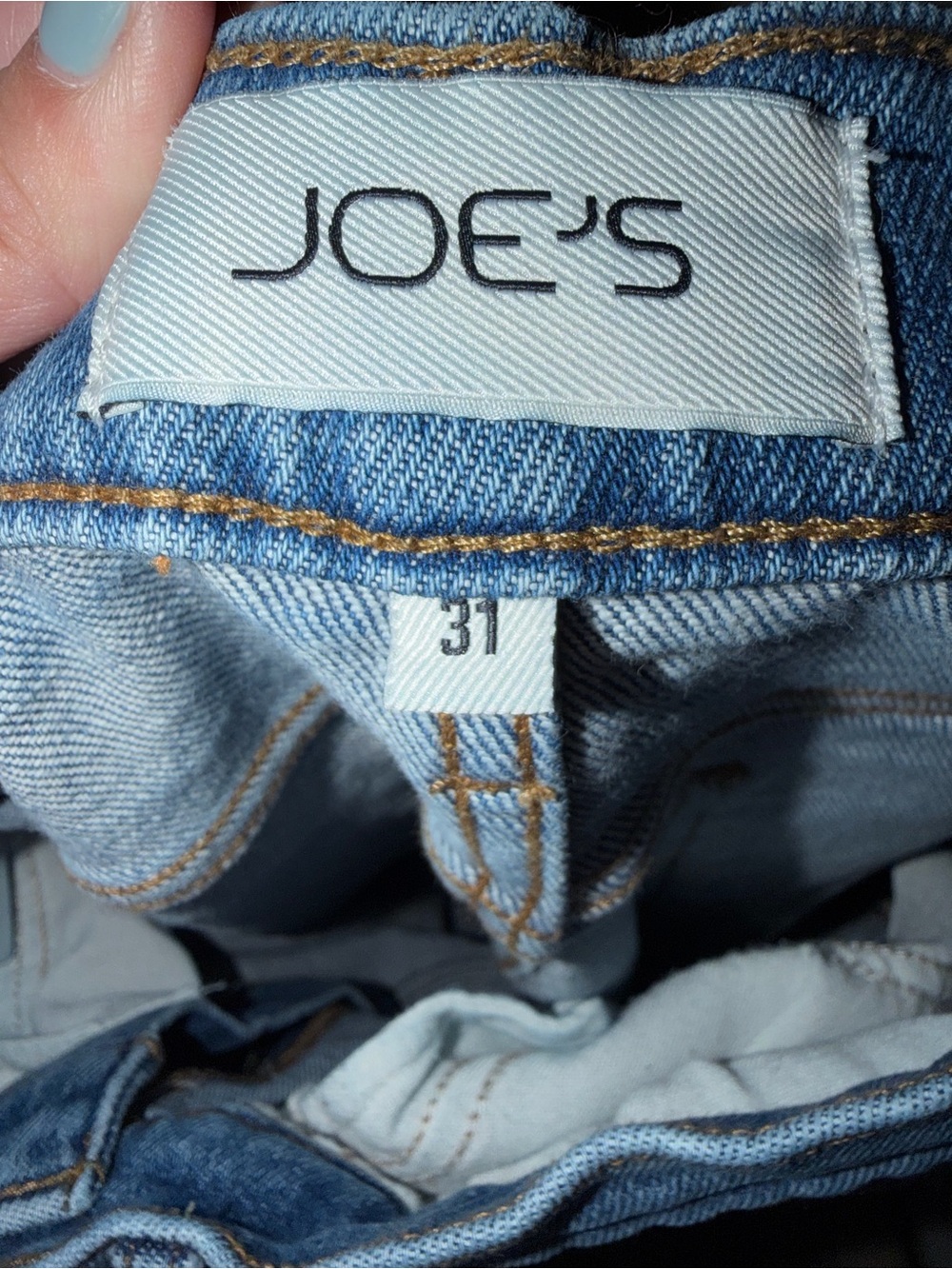Joe's Jeans 31 Petite Mia “Visionary” Wide Leg Jeans